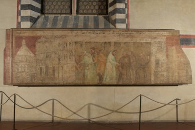 The Arrival of the Grey Friars in Florence by Giovanni di Niccolo del Biondo